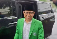 Ketua Umum Dewan Pengurus Pusat (DPP) Partai Kebangkitan Bangsa (PKB) Muhaimin Iskandar atau Cak Imin