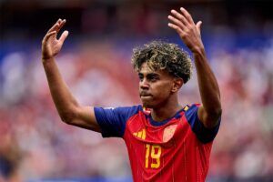 Winger muda Spanyol, Lamine Yamal