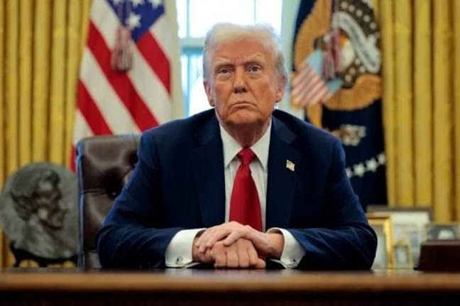 Presiden Amerika Serikat Donald Trump