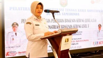 Sekretaris Daerah (Sekda) Kota Samarinda, Neneng Chamelia Shanti