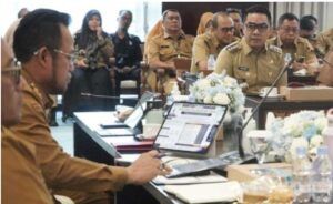 Rapat Koordinasi (Rakor) Pengelolaan Keuangan Daerah yang digelar Pemerintah Provinsi Kalimantan Timur