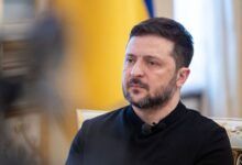 Presiden Ukraina Volodymyr Zelensky
