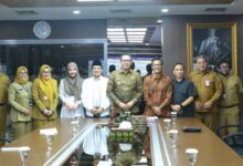 Wali Kota Samarinda, Andi Harun, saat menerima audiensi Universitas Nahdlatul Ulama (UNU) Kalimantan Timur /Foto: Pemkot Samarinda
