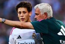 Gelandang Real Madrid Arda Guler dan Jose Mourinho