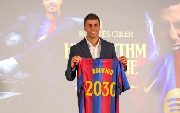 Rodri Resmi Gabung Barcelona,