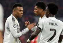 Kylian Mbappe, Vinicius Junior, dan Jude Bellingham