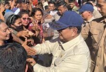  Presiden Prabowo Subianto Tinjau Pengungsian Korban Gempa NTT