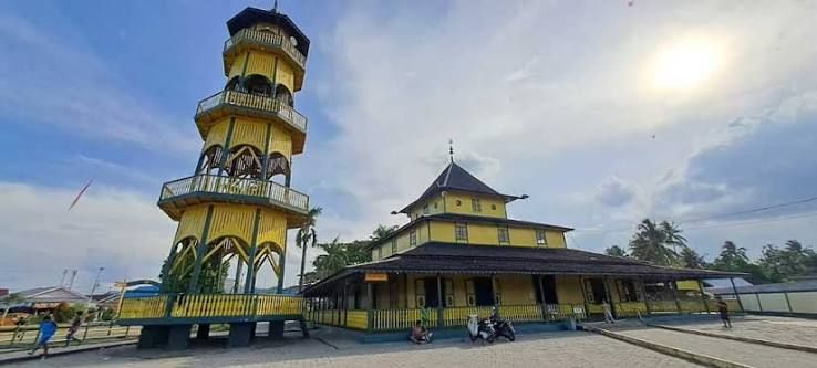 Masjid Shiratal Mustaqim di Samarinda yang merupakan salah satu cagar budaya