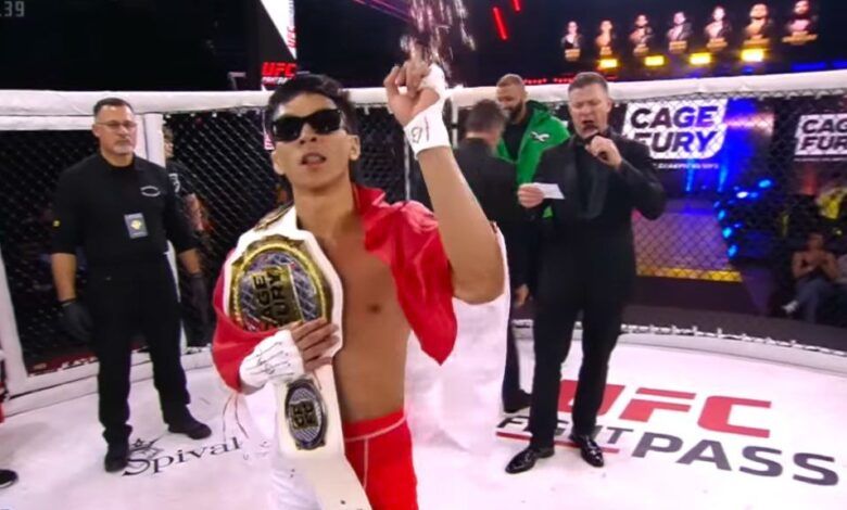 Petarung berdarah Indonesia, Bilal Hasan, membuka jalan menuju panggung Ultimate Fighting Championship (UFC)