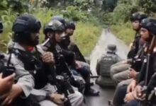 atgas Operasi Damai Cartenz menewaskan empat orang yang diduga anggota kelompok kriminal bersenjata (KKB) pimpinan Eden Sawi dalam penindakan di Dekai, Kabupaten Yahukimo, Papua, Selasa (1/9).
