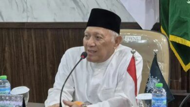 Ketua Umum Pengurus Besar Nahdlatul Ulama (PBNU) KH Abdul Hakim Mahfudz atau Gus Kikin