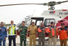 Wali Kota Samarinda Andi Harun perkuat penanganan karhutla dengan pengoperasian Helikopter Waterbombing bantuan dari BNPB