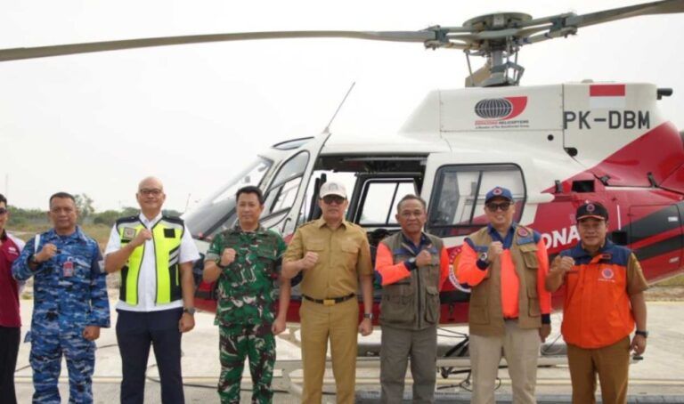 Pemkot Samarinda Perkuat Penanganan Karhutla, Helikopter Waterbombing Mulai Beroperasi