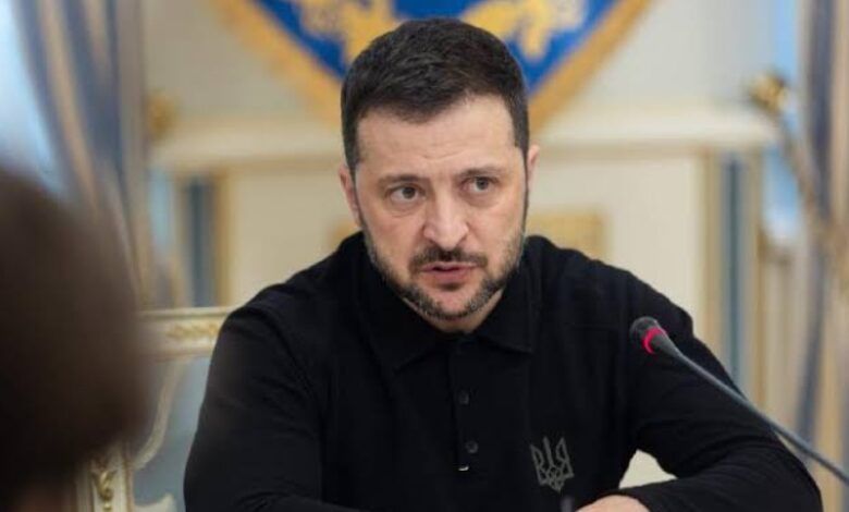Presiden Ukraina Volodymyr Zelensky