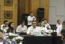 Wakil Wali Kota Samarinda, Saefuddin Zuhri menghadiri High Level Meeting Regional Investor Relations Unit (HLM RIRU) Kalimantan Timur Tahun 2026