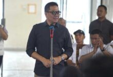 Wali Kota Samarinda, Andi Harun membuka Kejuaraan Taekwondo Piala Wali Kota Samarinda Tahun 2026