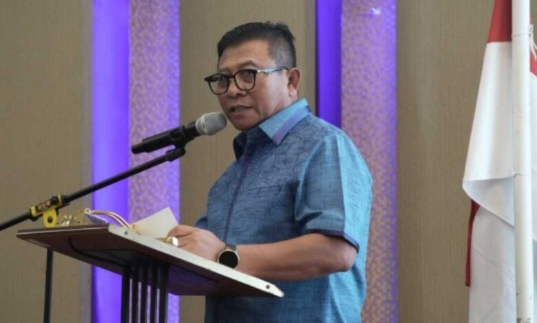 Saefuddin Zuhri menghadiri penyerahan BSNT secara simbolis di Ruang Serbaguna Lantai VI Bankaltimtara Cabang Utama Samarinda