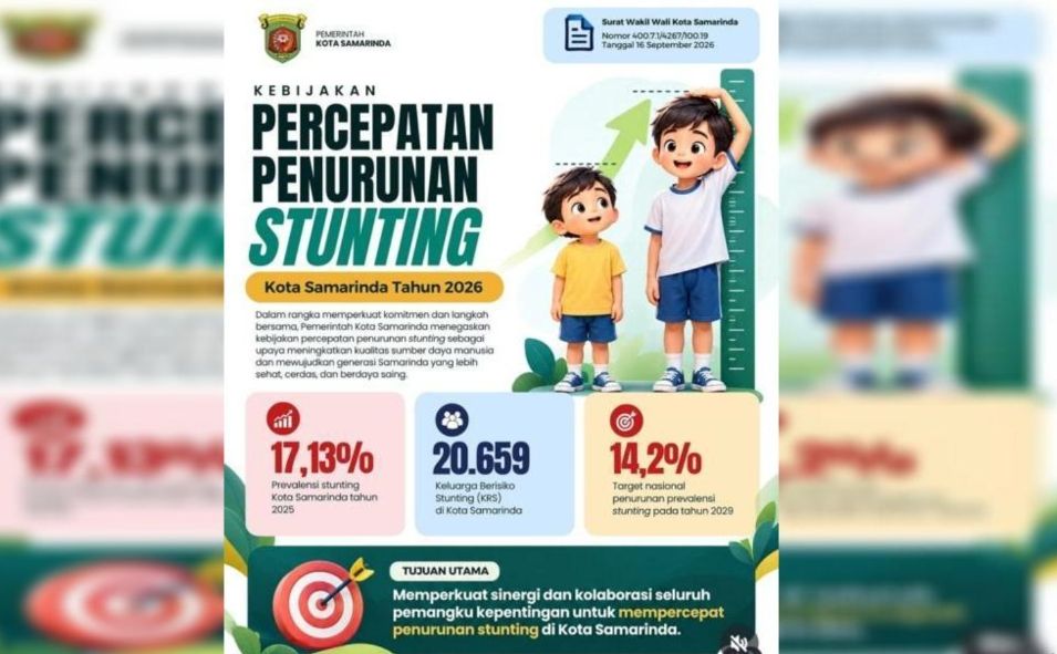 Percepatan Penurunan Stunting Samarinda Tahun 2026