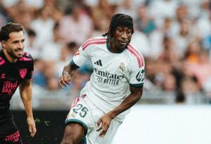 Pemain Real Madrid Yan Diomande