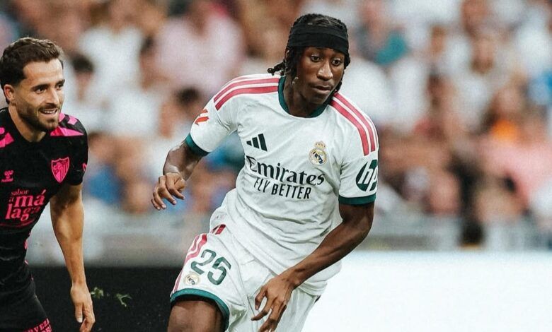 Pemain Real Madrid Yan Diomande