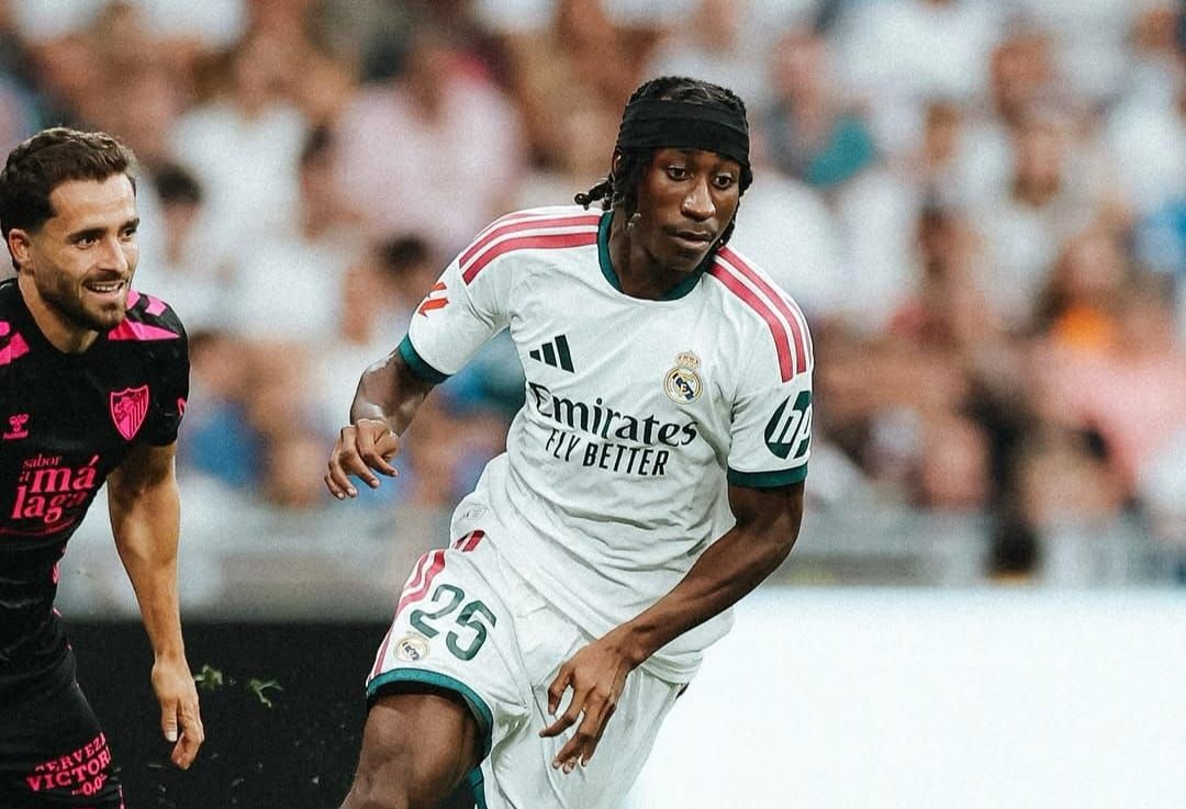 Pemain Real Madrid Yan Diomande
