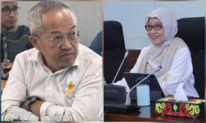 Kolase Foto: Muhammad Iqbal, Direktur Utama PT Migas Mandiri Pratama (MMP) Kaltim dan Sekretaris Daerah (Sekda) Kaltim, Sri Wahyuni