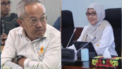 Kolase Foto: Muhammad Iqbal, Direktur Utama PT Migas Mandiri Pratama (MMP) Kaltim dan Sekretaris Daerah (Sekda) Kaltim, Sri Wahyuni
