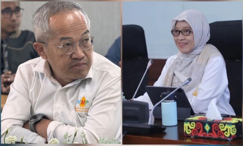 Kolase Foto: Muhammad Iqbal, Direktur Utama PT Migas Mandiri Pratama (MMP) Kaltim dan Sekretaris Daerah (Sekda) Kaltim, Sri Wahyuni