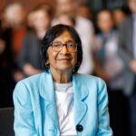 Navi Pillay Nobel - Navi Pillay, mantan Komisaris Tinggi PBB untuk Hak Asasi Manusia, saat menerima apresiasi atas perjuangannya melawan sistem apartheid dan penegakan hukum internasional.