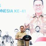 Trade Expo Indonesia 2026 - Menteri Perdagangan Budi Santoso saat meninjau paviliun utama dalam penutupan Trade Expo Indonesia 2026 yang mencatatkan transaksi melampaui target.