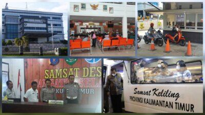 Pelayanan pajak kendaraan bermotor melalui berbagai jaringan Samsat di Kalimantan Timur