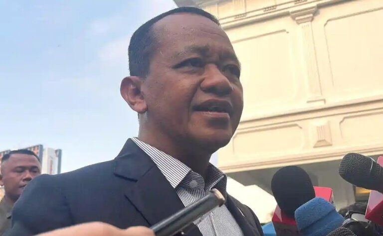 Menteri Koordinator Bidang Hilirisasi dan Transisi Energi merangkap Menteri Energi dan Sumber Daya Mineral (ESDM) Bahlil Lahadalia
