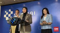 Aturan Kuota Hangus - Menteri Komunikasi dan Digital Meutya Hafid saat memberikan keterangan terkait evaluasi kepatuhan operator seluler dalam melindungi hak konsumen internet.