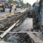 Pengerjaan drainase di Kota Samarinda (ist)