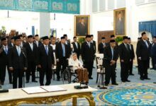 Presiden Prabowo Subianto resmi melantik anggota Dewan Pertimbangan Presiden (Wantimpres)