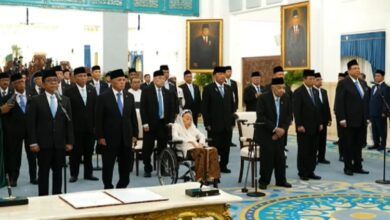 Presiden Prabowo Subianto resmi melantik anggota Dewan Pertimbangan Presiden (Wantimpres)