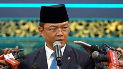 Menteri Koordinator Bidang Pembangunan Manusia dan Kebudayaan (Menko PMK) Sugiono
