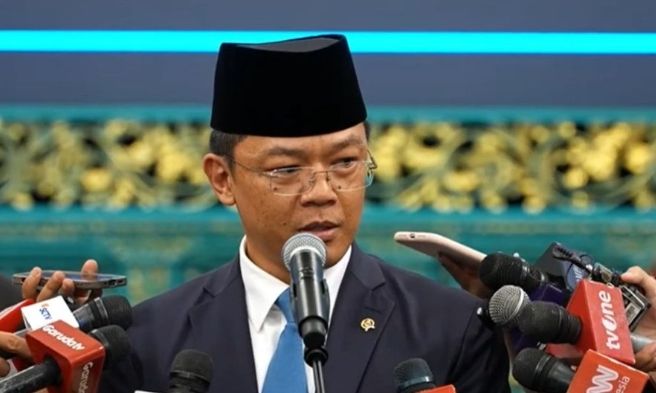 Menteri Koordinator Bidang Pembangunan Manusia dan Kebudayaan (Menko PMK) Sugiono