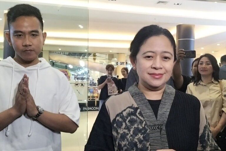 Puan Maharani dan Gibran Rakabuming Raka
