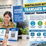 Pemerintah Provinsi Kalimantan Timur terus mendorong digitalisasi pengelolaan retribusi daerah