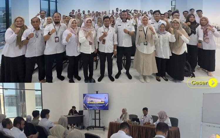 UPTD PPRD Wilayah Samarinda menggelar In-House Training (IHT) bertajuk “Peningkatan Pemahaman Kebijakan, Teknis, Operasional Sistem Pajak, dan Penguatan Pengawasan Pelayanan Pajak Daerah”.