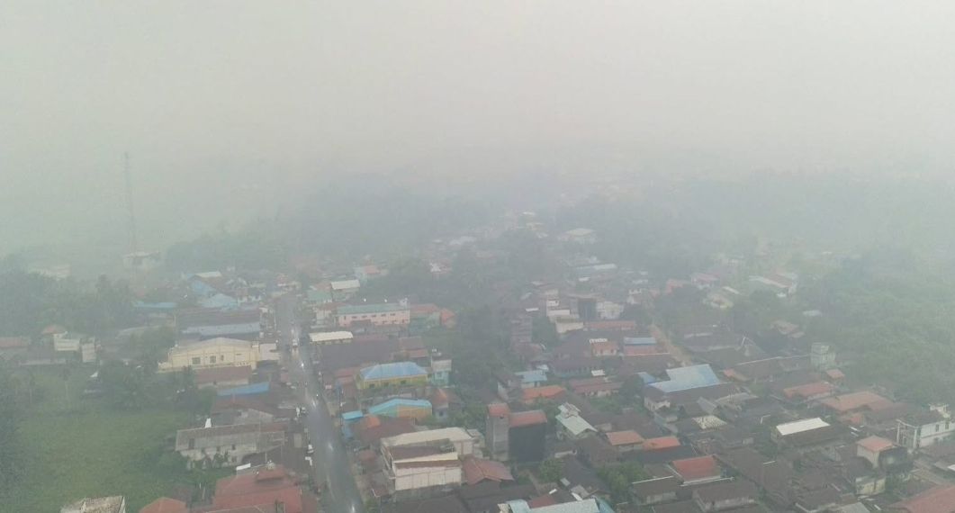 Kualitas udara di sejumlah wilayah Kalimantan Timur (Kaltim) memburuk akibat kebakaran hutan dan lahan (karhutla)