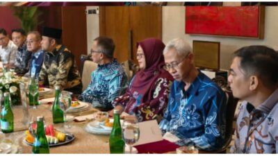 PT Migas Mandiri Pratama Kaltim (Perseroda), dan pimpinan industri Refinery Kaltim membahas penguatan kerja sama pembangunan daerah dalam pertemuan di Plataran Senayan, Jakarta, Jumat (23/10/2026).