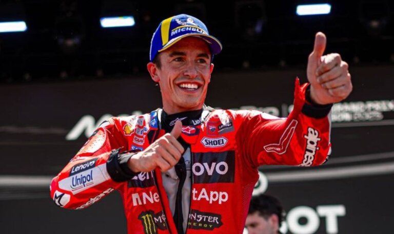 Pembalap Ducati Lenovo, Marc Marquez