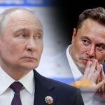 Presiden Rusia Vladimir Putin dan Elon Musk