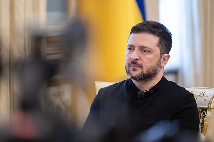 Presiden Ukraina Volodymyr Zelensky