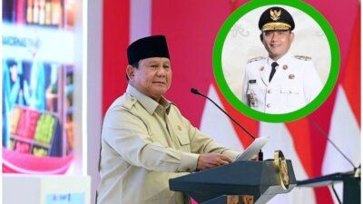 Presiden Prabowo Subianto dan Wakil Gubernur Kalimantan Timur, Seno Aji