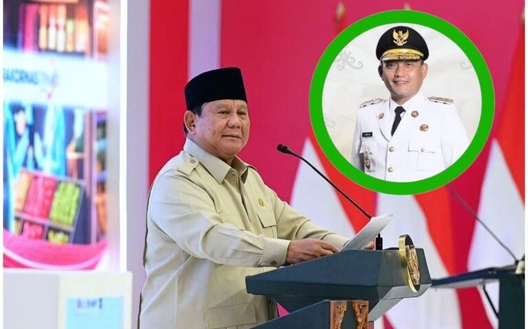 Presiden Prabowo Subianto dan Wakil Gubernur Kalimantan Timur, Seno Aji