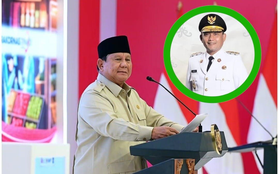 Presiden Prabowo Subianto dan Wakil Gubernur Kalimantan Timur, Seno Aji