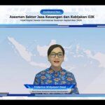Sektor Keuangan Indonesia - Gedung Otoritas Jasa Keuangan (OJK) di Jakarta yang terus memantau stabilitas sistem keuangan nasional di tengah risiko geopolitik dunia.